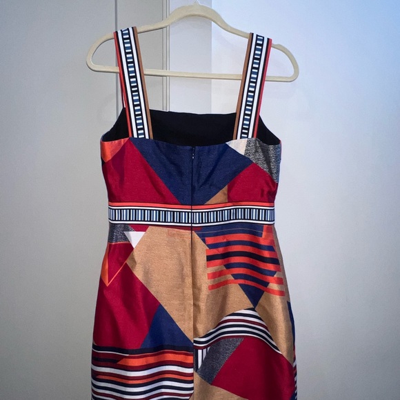 DVF JAKARTA SILK DRESS SIZE 8 - Picture 11 of 12